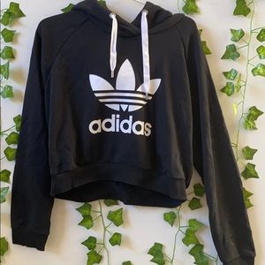 Cropped Adidas Hoodie